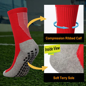 Calcetines Deportivos de Invierno para Hombre, Transpirables, Antideslizantes, con Logotipo Personalizado, de Spandex/Poliéster/Algodón, para Fútbol - Product Image 6