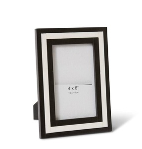 กรอบรูปฝังทำด้วยมือทำจากไม้และเรซินสำหรับตกแต่งจากอินเดีย - Product Image 3