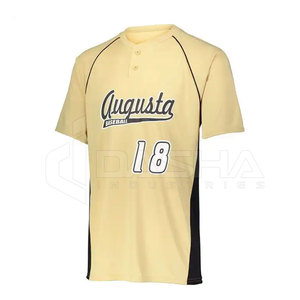 Maillot de baseball personnalisable de haute qualité pour jeunes, design respirant, logo d'équipe, vente en gros OEM, faible MOQ - Product Image 1