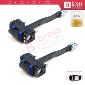 2 Pièces Butée de porte avant avec sangle de limitation pour Transit Tourneo Custom MK2 NXN V710 2023-On 2685526 - Product Image 3