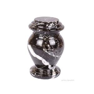 Urnes funéraires en laiton de haute qualité avec gravure urnes funéraires en métal fini marbre vert noir pour cendres humaines - Product Image 2