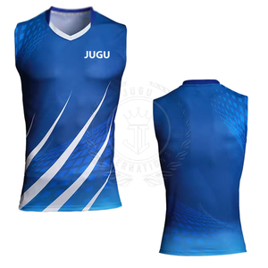 Uniformes de Voleibol Personalizados de Fábrica, Último Diseño, Alta Calidad, Tela 100% Poliéster de 340g, Servicio OEM - Product Image 2
