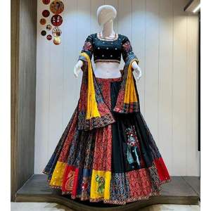 Chaniya Choli Tradicional para Mujer, Tela de Algodón Jaam Puro, Estilo Étnico, Holgado, para Fiestas, Diseño Laxmi Lifestyle - Product Image 6