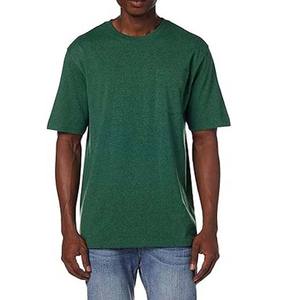 T-shirts décontractés à manches courtes col rond pour hommes 100% coton Style Hip Hop brodé pour l'été Fitness Gym Exercise High - Product Image 2