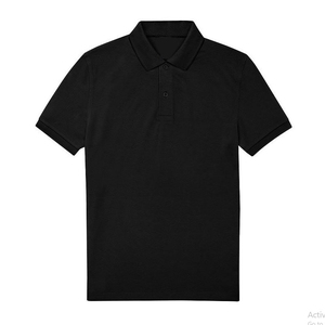 เสื้อโปโลแขนสั้นของผู้ชายผ้าฝ้าย100% แบบกำหนดเองผ้าใบกันยับสำหรับใช้งานกลางแจ้ง - Product Image 4