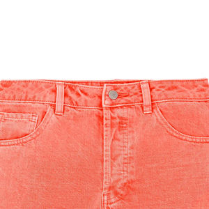 OEM pantalones cortos de mezclilla de moda de la calle de las mujeres de alta calidad de encargo de cintura media de las mujeres pantalones cortos de mezclilla de ajuste suelto Casual pantalones cortos de las mujeres - Product Image 5