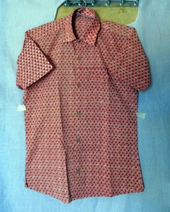 Hecho a mano verano algodón Kurti hombres Casual manga corta Slim Fit camisa diseño étnico tradicional gran regalo inspirado en ella último - Product Image 4