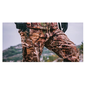 Pantalones con estampado de camuflaje para hombres de caza, pantalones tácticos al aire libre, tela a prueba de viento y de secado rápido - Product Image 5