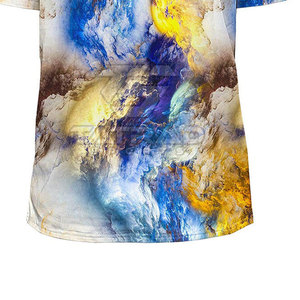 T-shirt de sublimation de haute qualité, best-seller, pour hommes, taille adulte, léger, 100% polyester, séchage rapide, écologique, respirant - Product Image 4