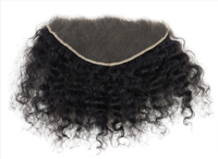 Closure en cheveux humains Remy vierges 100% de haute qualité, la plus vendue, double trame machine, douce et naturelle, toutes couleurs, directement de l'usine indienne