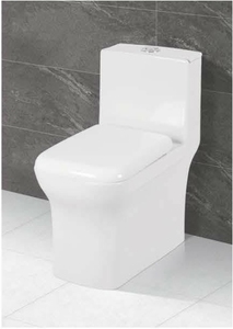 WC monobloc en céramique de luxe, moderne, pour salle de bain, économie d'eau # WC monobloc - Product Image 3