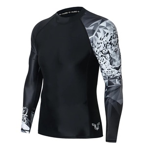 Rashguard à manches courtes respirant UPF50 pour homme - Style Fox - Product Image 6
