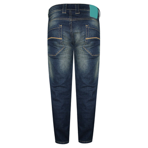 Professional Made New Stylish Women <b>Jeans</b> Pant Screen Printing <b>High</b> Demanded Mid <b>Waist</b> Canvas Fabric Straight Pattern Denim Pant - Product Image 3