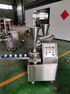 Máquina para hacer <span class=keywords><strong>Momo</strong></span> automática multifuncional ajustable de velocidad de dos cubos/máquina para hacer bollos de vapor/máquina baozi - Product Image 3