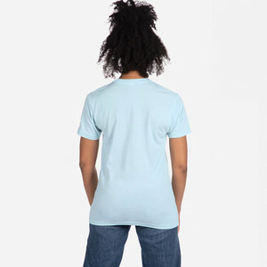 Women Next Level Men's Premium Fitted Sueded Sueded Jersey 60% Combed <b>Ring</b>-Spun Cotton 40% Polyester Shoulder Binding T Shirts - Product Image 2