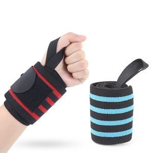 Muñequeras de neopreno para gimnasio, muñequeras transpirables para entrenamiento, correas de soporte para entrenamiento, levantamiento de pesas, cómodo, precio razonable personalizado - Product Image 1
