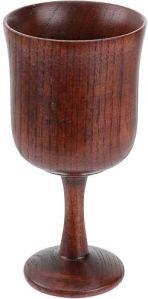 Fabriqué à la main en bois naturel Style américain HANDGRIP tasse à bière verre à vin personnalisable grand cadeau de fête - Product Image 2