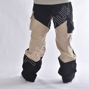 Latest Design Baggy Cargo <b>Snowboard</b> Pants Unisex Waterproof Windproof and Breathable Oversized Wide Leg <b>Ski</b> Pants For Men - Product Image 3