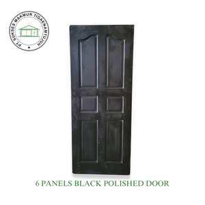 ประตูไม้แข็งทันสมัยพร้อมสารเคลือบผิวยอดขายสำหรับห้องนั่งเล่นโรงแรมวิลล่าใช้ภายนอกประเทศอินโดนีเซียโดยตรง - Product Image 1