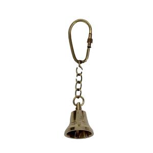 Porte-clés cloche de bateau en laiton de qualité supérieure porte-clés nautiques en laiton massif et porte-clés élégant en métal à des prix raisonnables - Product Image 1