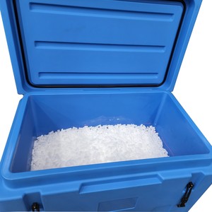 Sac de stockage pour glace sèche 11 pieds cubes avec roues, bac isotherme en PE de qualité alimentaire, grande capacité - Product Image 1