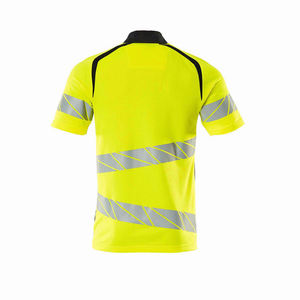 เสื้อโปโลไฮวิซใส่สบายสำหรับผู้ใหญ่แห้งเร็วสั่งโลโก้ได้ตามต้องการแขนสั้นลำลองทำจากผ้าฝ้ายผ้าไหม-เพื่อความปลอดภัย & ทำงาน - Product Image 6