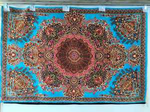Tapis de luxe fait main en pure soie persane, tapis fin noué à la main pour le salon, la chambre, le bureau et la décoration du hall d'hôtel - Product Image 3