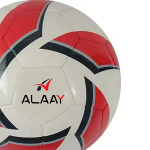 Balón de fútbol de PU personalizado de alta calidad Alaay altamente duradero para entrenamiento de fútbol hecho en Pakistán - Product Image 3