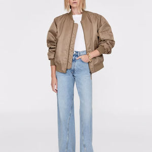 Veste universitaire d'hiver unisexe avec broderie personnalisée sur le devant et écussons, vêtement scolaire classique léger - Product Image 3