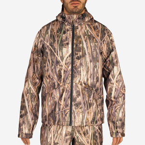 Traje de Caza Clásico de Alta Calidad, Impermeable, Cortavientos, con Estampado de Camuflaje Invernal, 100% Poliéster Transpirable - Product Image 2