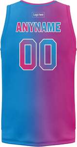 Camiseta de baloncesto personalizada reversible con diseño de impresión digital 3D para hombre - Product Image 4