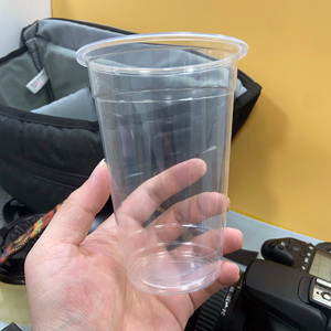 Viet Nam Wholesale PP Plastic Cup Disposable 95mm 16 24oz Clear Plastic Coffee Cups With Lid for Lemon Tea Smoothie Dessert - Product Image 4