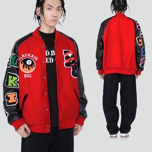 Chaquetas de satén personalizadas/Chaqueta de béisbol personalizada/Chaquetas universitarias de satén personalizadas - Product Image 4