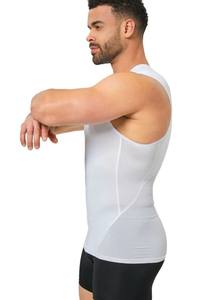 Débardeur d'entraînement à séchage rapide pour hommes Gym Muscle Tee Fitness Bodybuilding T-shirt sans manches - Product Image 3