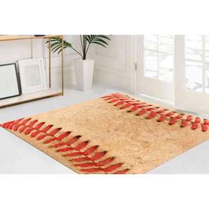 พรมลายเบสบอล: ของตกแต่งห้องเด็กผู้ชาย, พรมลายกีฬา, พรมพิมพ์ลาย, พรมเชนิลล์ - Product Image 2