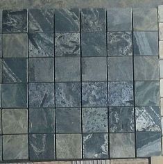 Azulejos de mosaico de pizarra de cuarcita verde Zeera natural Azulejos decorativos de pared y suelo resistentes al ácido con acabado de superficie dividida - Product Image 5