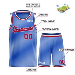 Ensembles d'uniformes de basket-ball grande taille fabriqués en usine Nouveau design Impression par sublimation Vêtements de sport en gros pour équipes sportives respirantes - Product Image 3