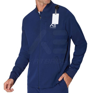 Veste de gommage pour hommes à fermeture éclair pour l'extérieur Veste de gommage pour hommes à col montant Veste de gommage pour hommes de grande taille - Product Image 1