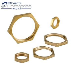 น็อตหกเหลี่ยมติดขัด5/8ทนทานสำหรับยึดสังกะสีชุบนิกเกิลสำหรับทองแดงทองเหลืองและเหล็ก - Product Image 4