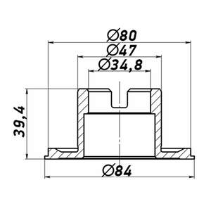 HBHK02* Cubo de Impulsor para Hyundai / Kia A6LF3 - Product Image 2