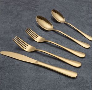 Juego de Cubiertos de Acero Inoxidable Espejado de Lujo, Alta Calidad, Forjado, Mango Pesado, para Restaurante y Banquetes - Product Image 3