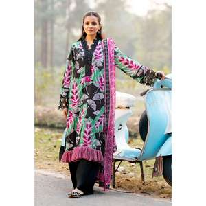 Conjunto de Traje Jacquard Negro de 3 Piezas Sin Costuras para Mujer - Product Image 1