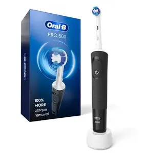 Cepillo de Dientes Eléctrico Inteligente Oral-B Pro 500, Cerdas Medianas, Recargable, Negro, Vibración de Alta Frecuencia, Plegable, para el Hogar - Product Image 5