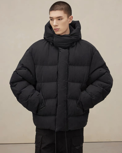 Veste matelassée d'hiver personnalisée de haute qualité pour HOMMES Veste en duvet coupe-vent et imperméable Veste en coton Hip Hop chaude à la mode - Product Image 1