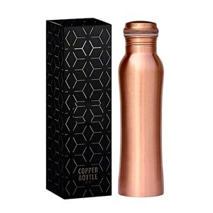<b>Black</b> Engraved Design for Sustainable Living Copper <b>Water</b> <b>Bottle</b> Health Benefited Copperware Articles Available for Wedding - Product Image 3