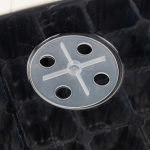 Mini serre TG71789 avec 40 compartiments pour semis, design rectangulaire en plastique réutilisable avec ventilation - Product Image 6