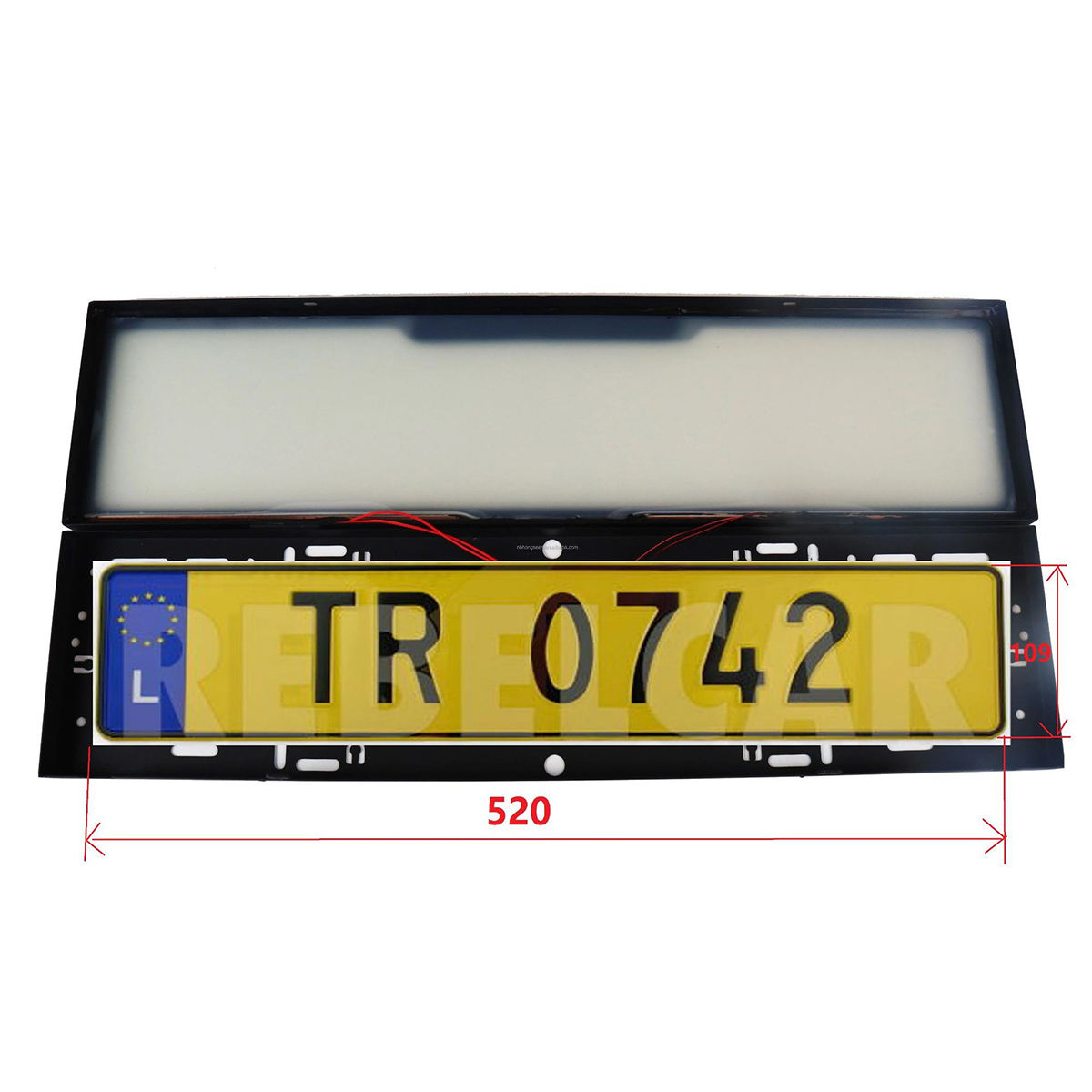 Européen 52*10,9 CM Blanc