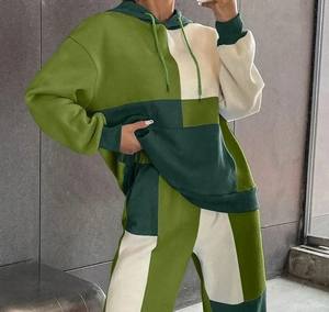 Sweat-shirts pour femmes tendance avec logo personnalisé, sweat-shirts en coton durable, streetwear décontracté, sweat-shirts à manches longues unis pour femmes - Product Image 6