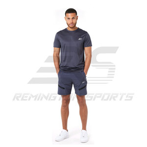 Vêtements hommes T-Shirts 2024 été chaud hommes survêtement Logo imprimé marque vêtements de sport plaine français éponge court Twin ensemble 2 pièces - Product Image 2