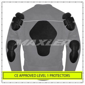 Mesh <b>Summer</b> Motorcycle <b>Jacket</b> Adventure Riding Lightweight Mesh Motorcycle <b>Jacket</b> for <b>Men</b> Reflective Panels CE Arrmored - Product Image 4
